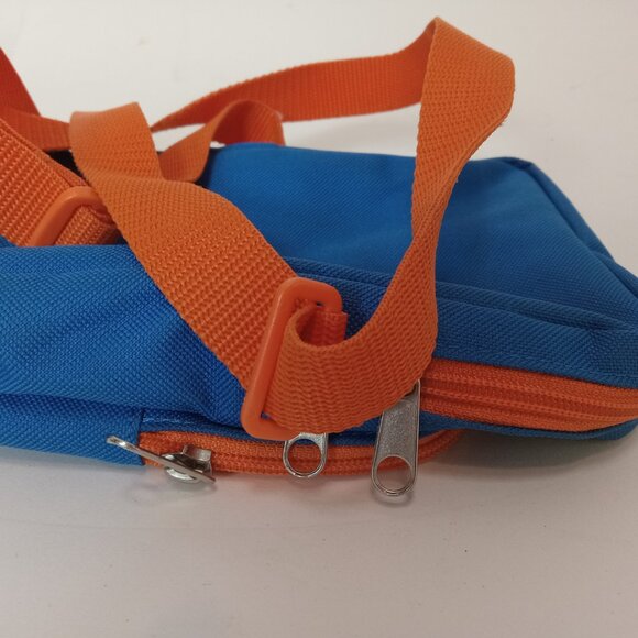 Miffy Tote Shoulder Bag Purse Bunny Rabbit Meiji Yusada Zipper Blue - Picture 9 of 11